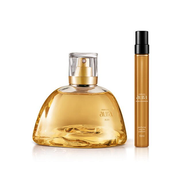 Kit Eau de Parfum Aura Alba + Aura Alba Dourada Travel Size (2 produtos)